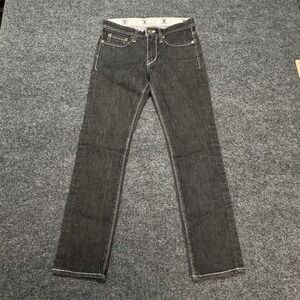 Phenomenon Denim Jeans Mens 30 Black Contrast Stitch Japanese Streetwear Archive